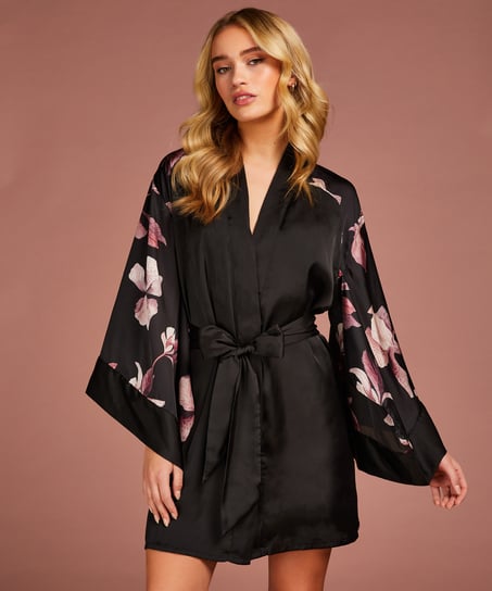 Orchid Kimono, Svart