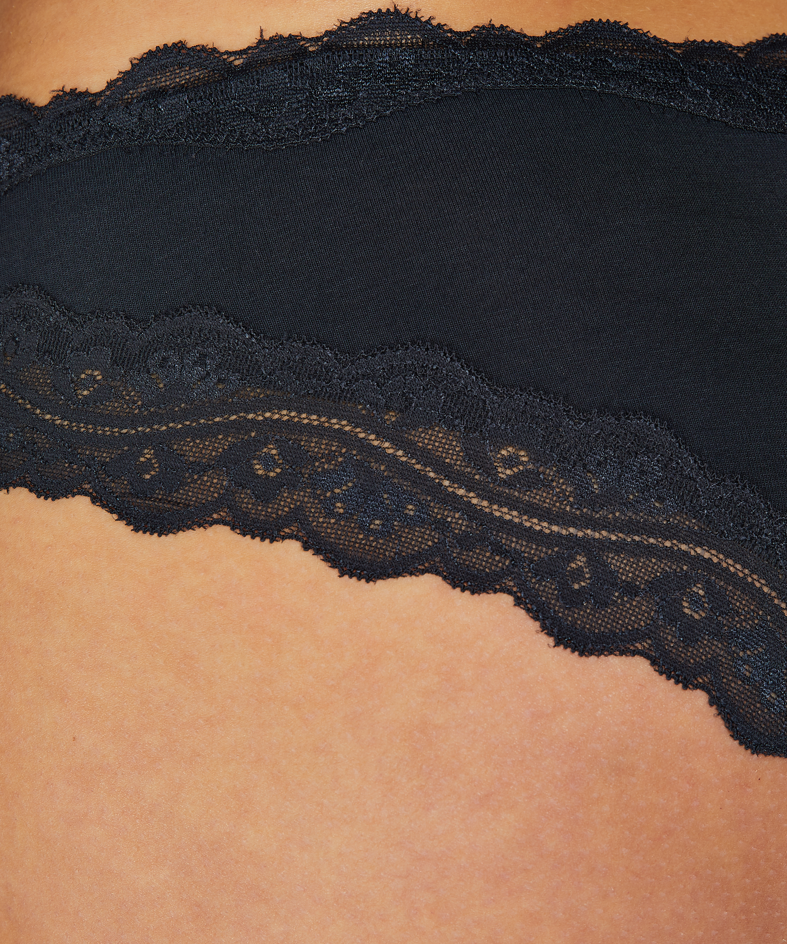 Brazilian-trosa i bomull, Bl&aring;, main