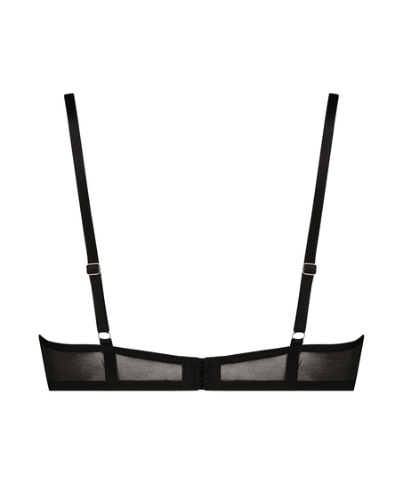 Icke-formpressad bygel-bh Jitske, Svart