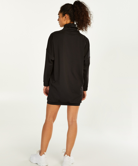 HKMX Sweater Dress Yona, Svart