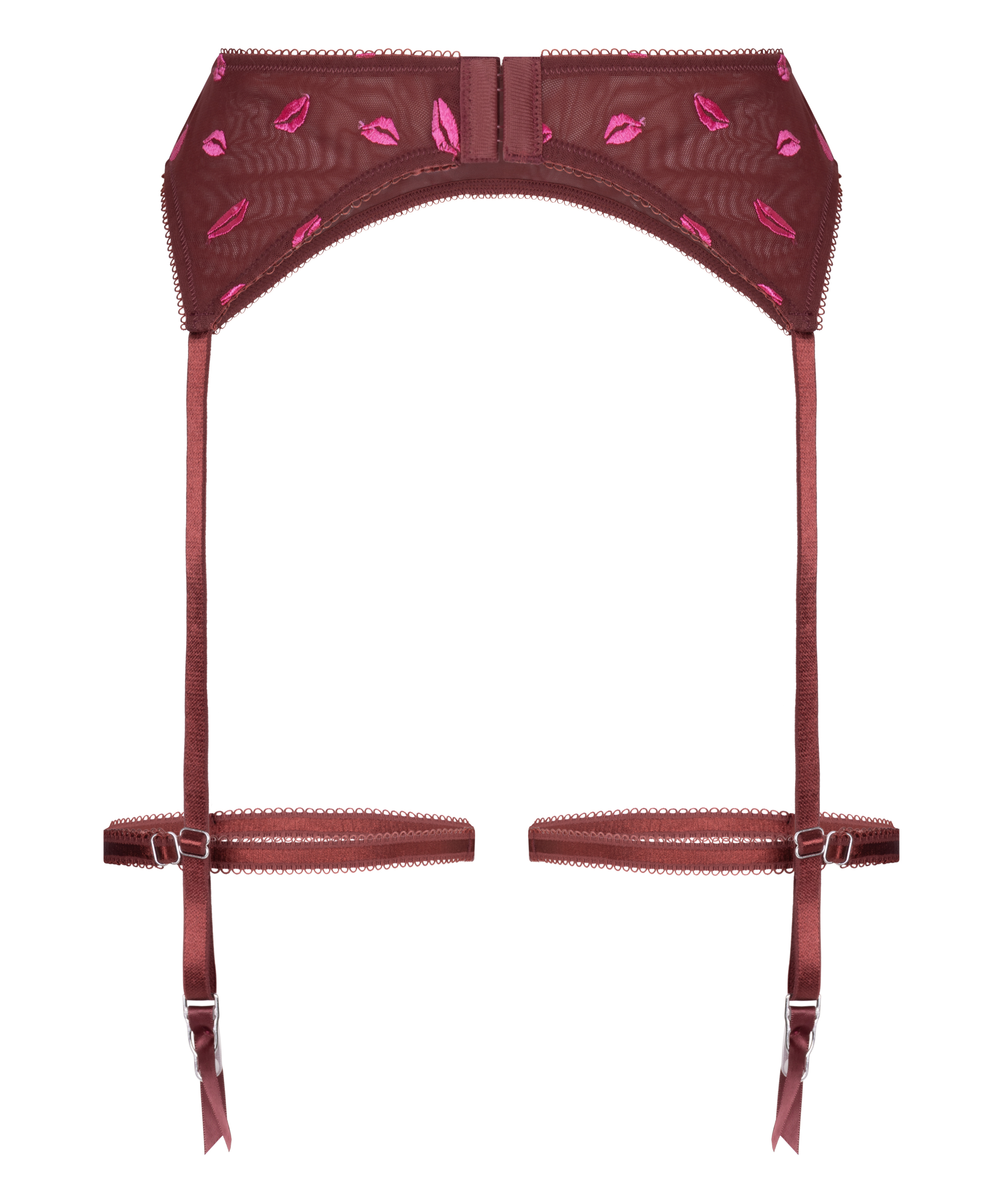 Frida strumpeband, R&ouml;d, main