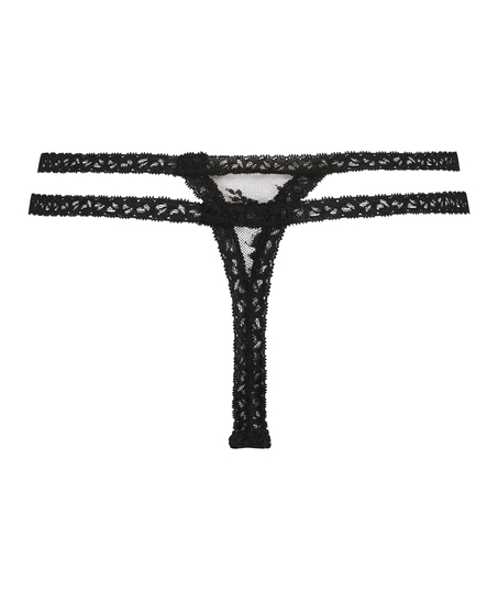 Stringtrosa Irina, Svart