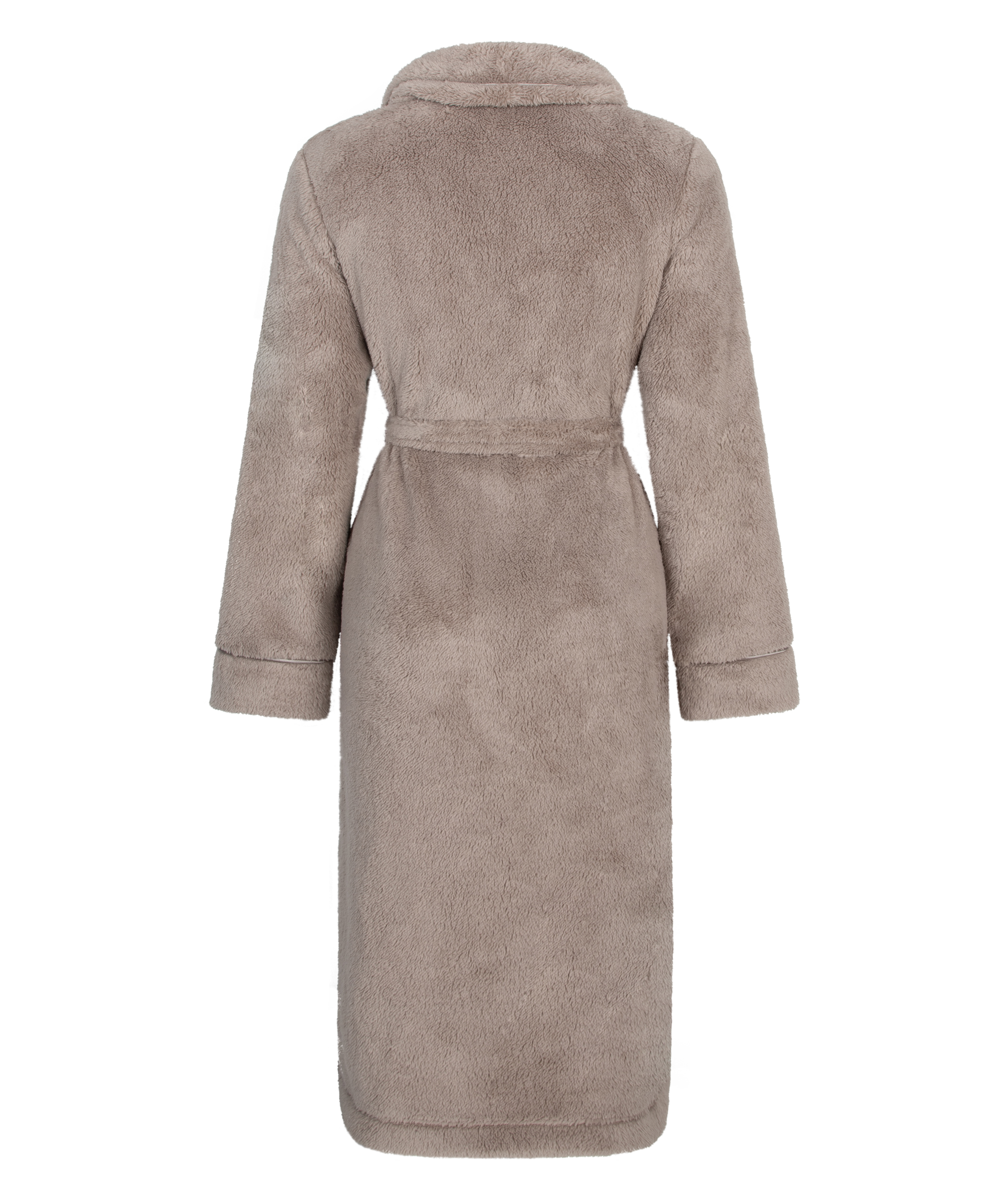 Morgonrock Fleece, Beige, main