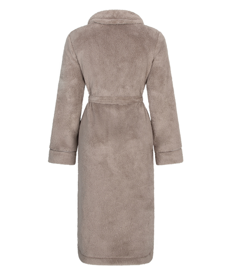 Morgonrock Fleece, Beige