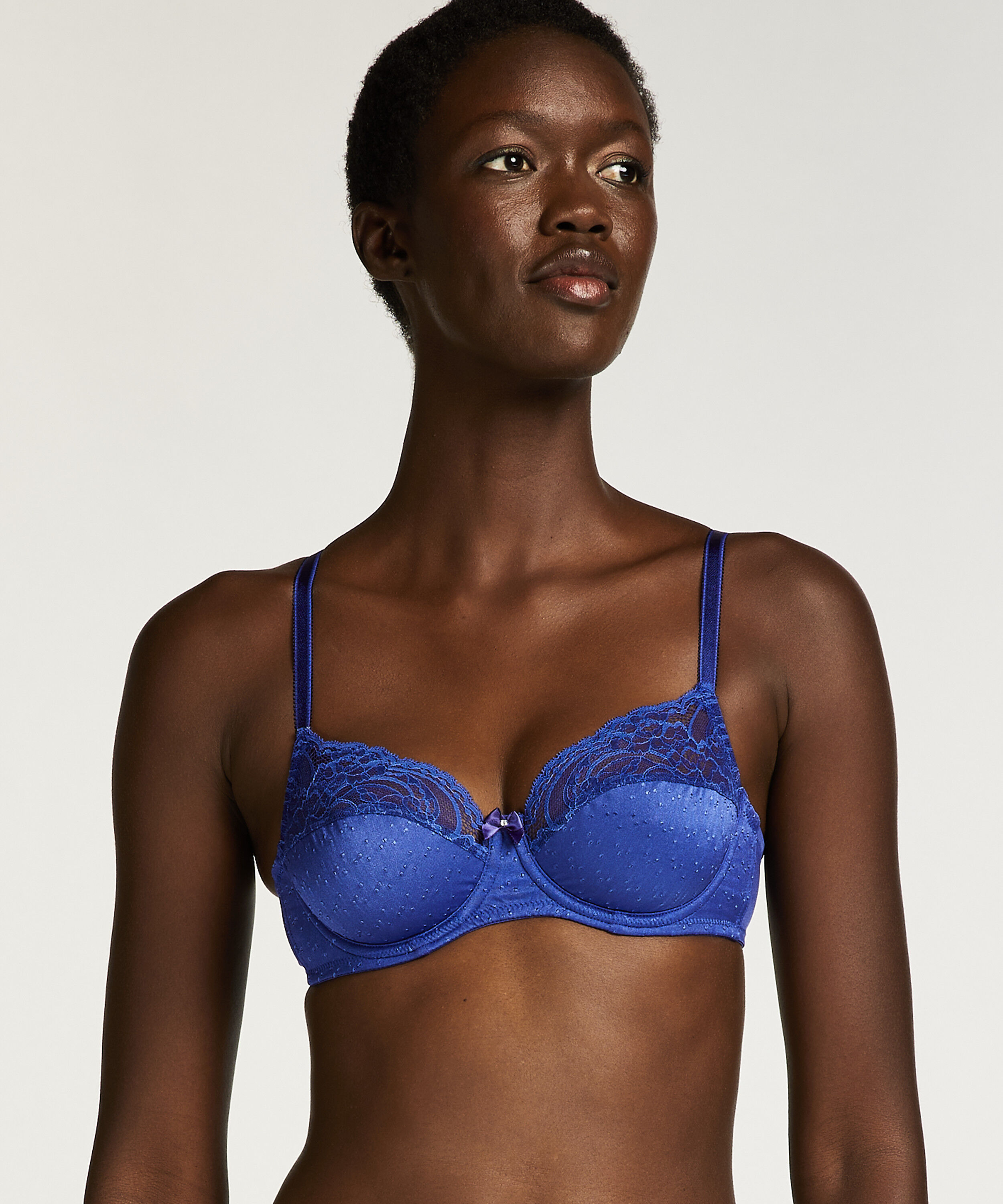 Icke formpressad bygel-bh Sophie, Bl&aring;