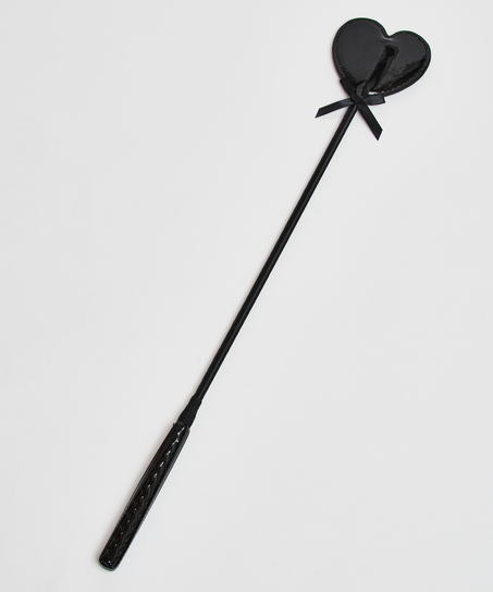 Privat piska i läderlook, Svart