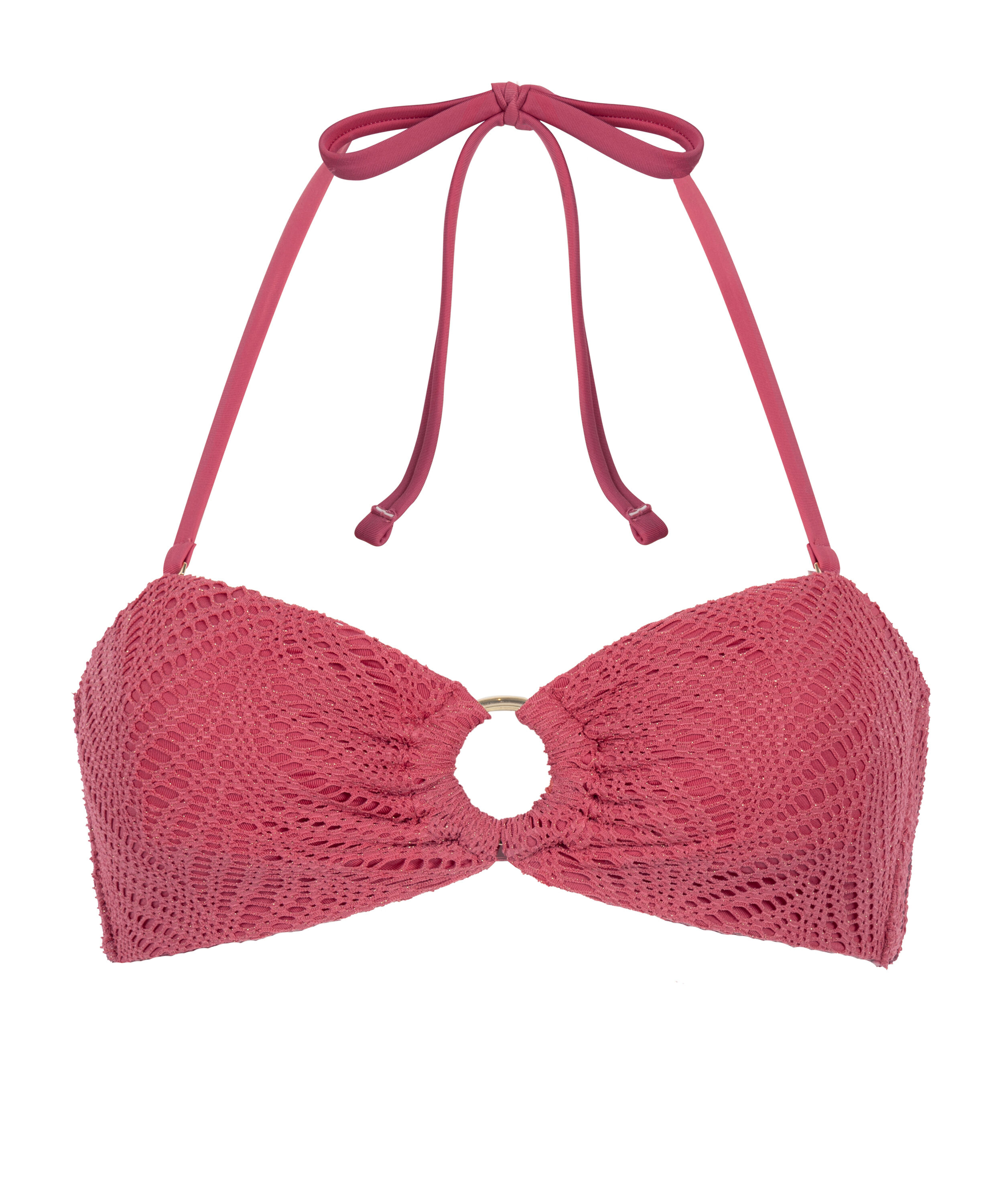 Lanai bandeau-bikini&ouml;verdel, Rosa