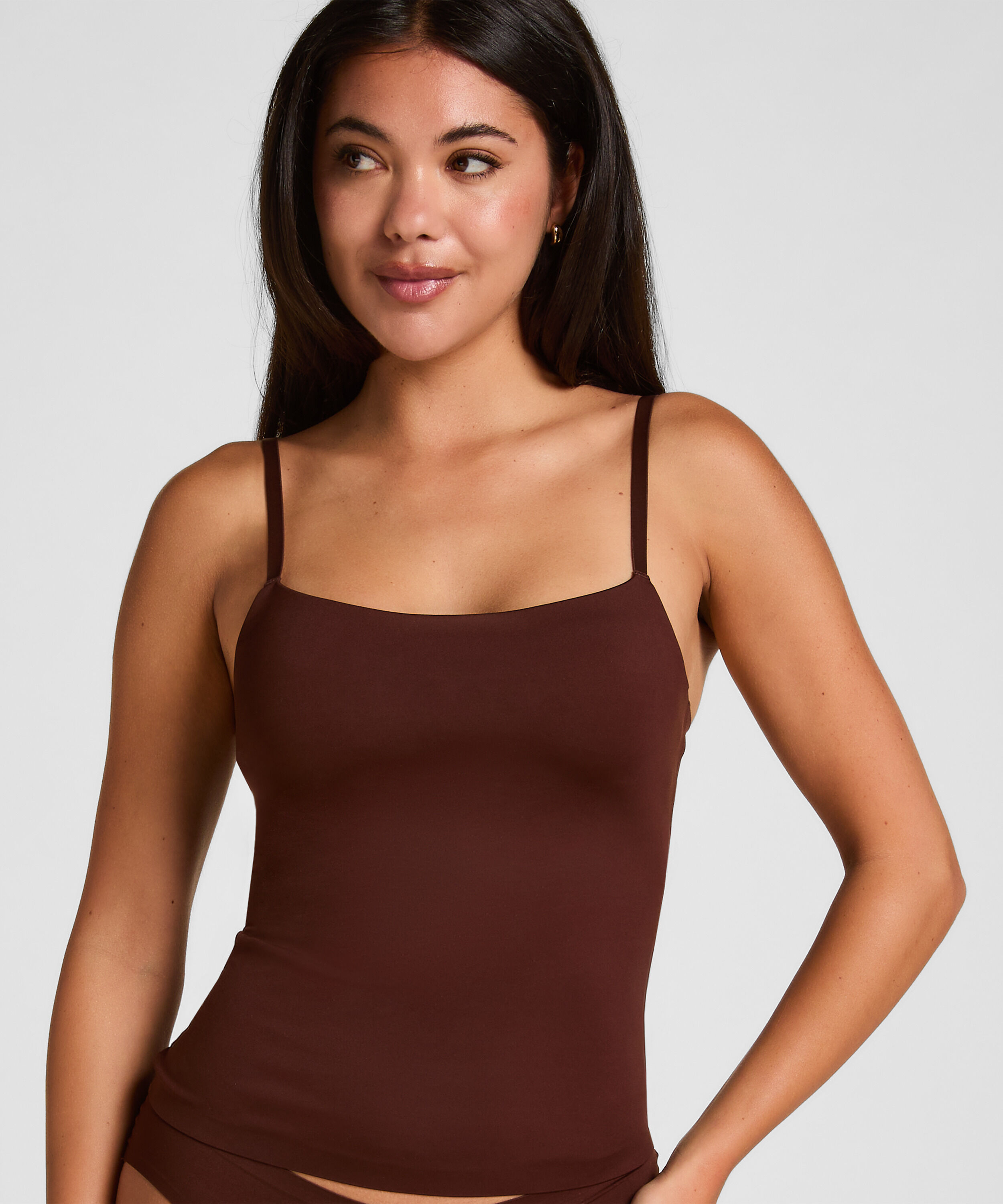 Super Comfort Top, Brun