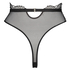 Akira High Leg Thong, Svart
