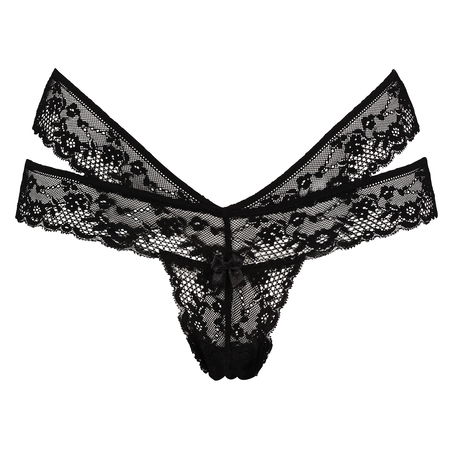 Stringtrosa ULV Jasmin wow, Svart