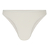 Cabo bikininederdel med högt skurna ben, Vit