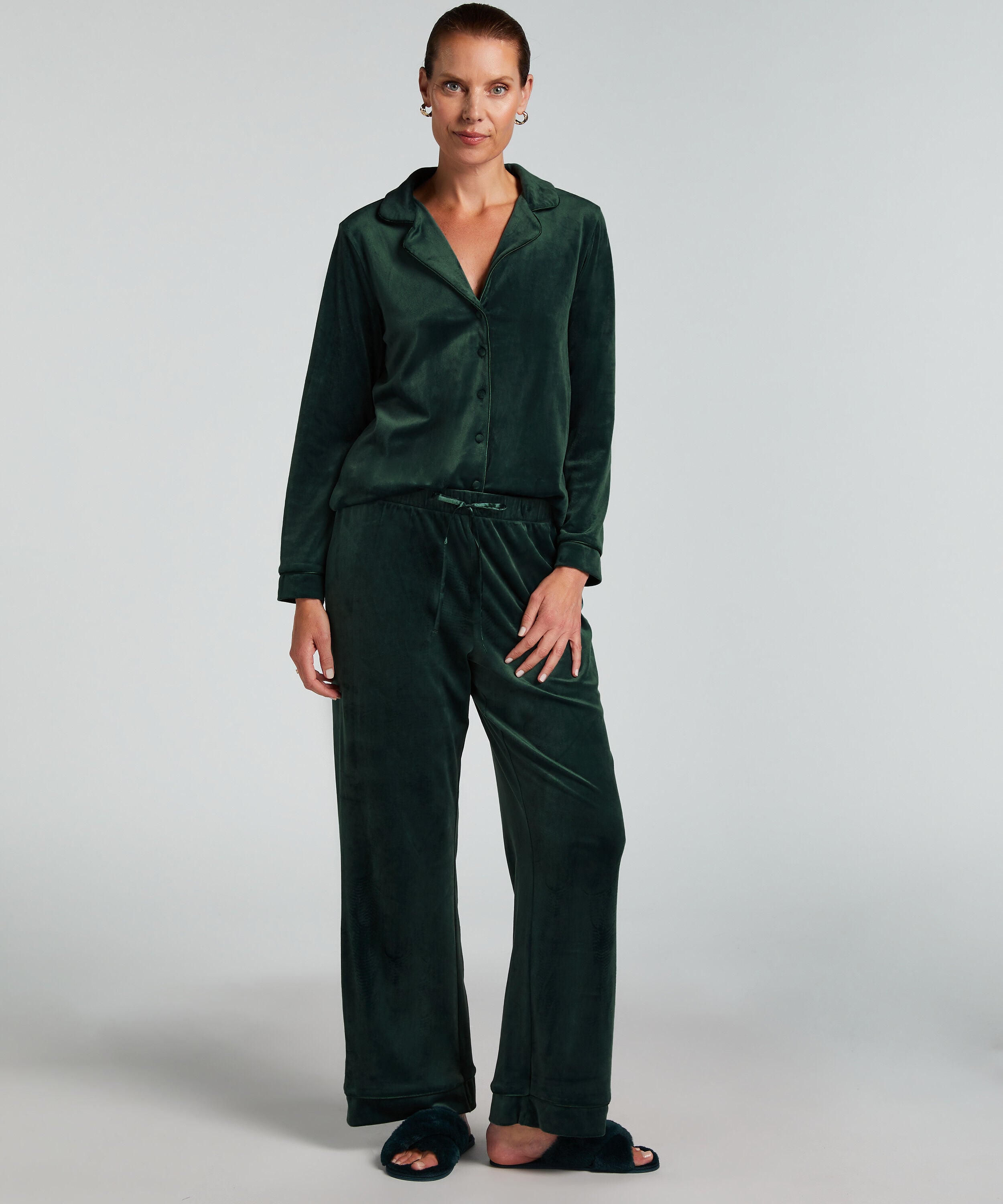 Velvet pyjamasbyxor