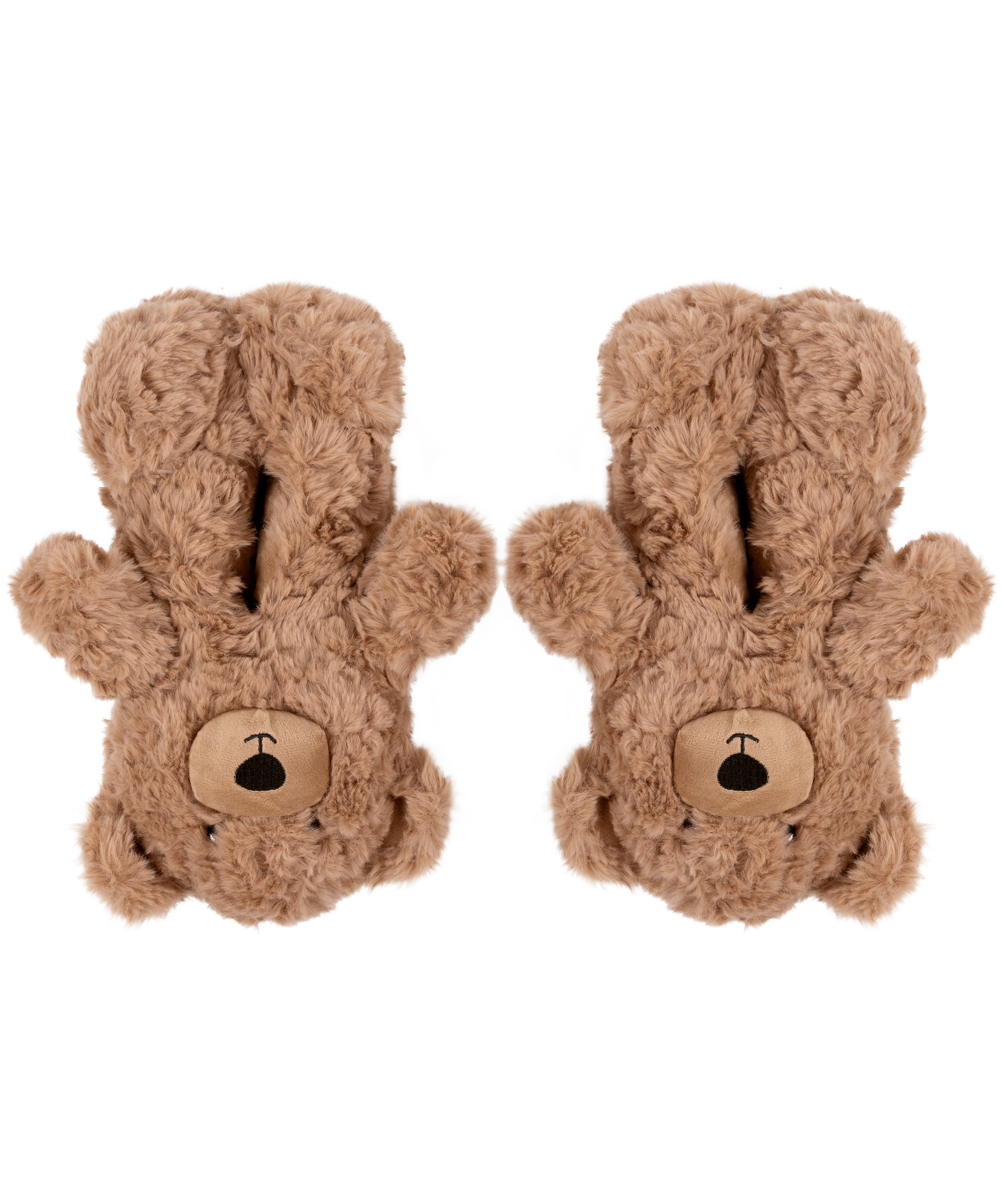 Tofflor Teddy Bear, Beige, main