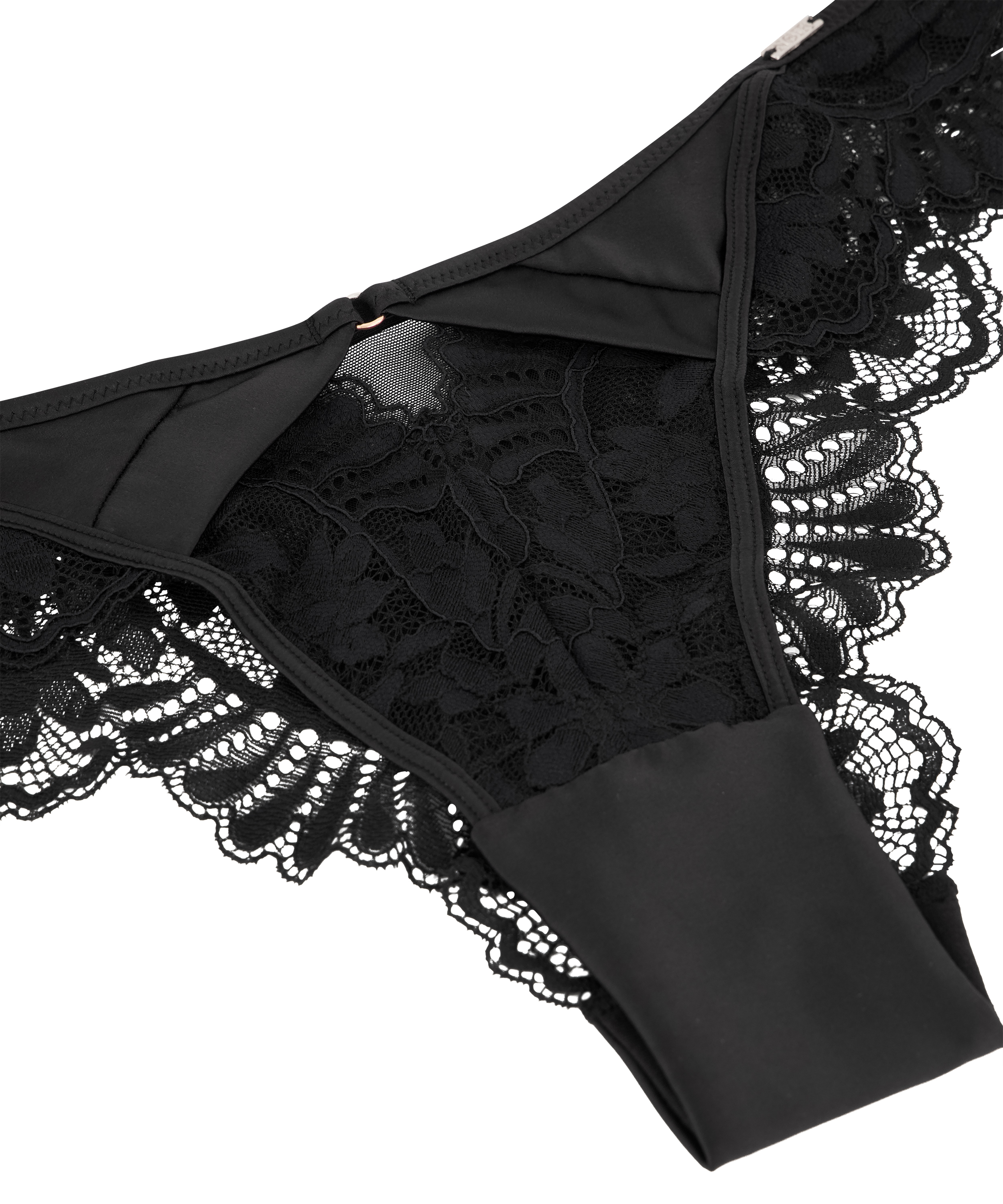 Brazilian-trosa Almendra, Svart, main