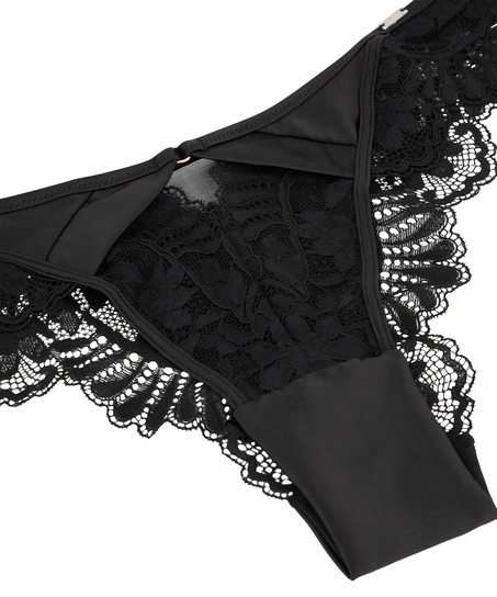 Brazilian-trosa Almendra, Svart