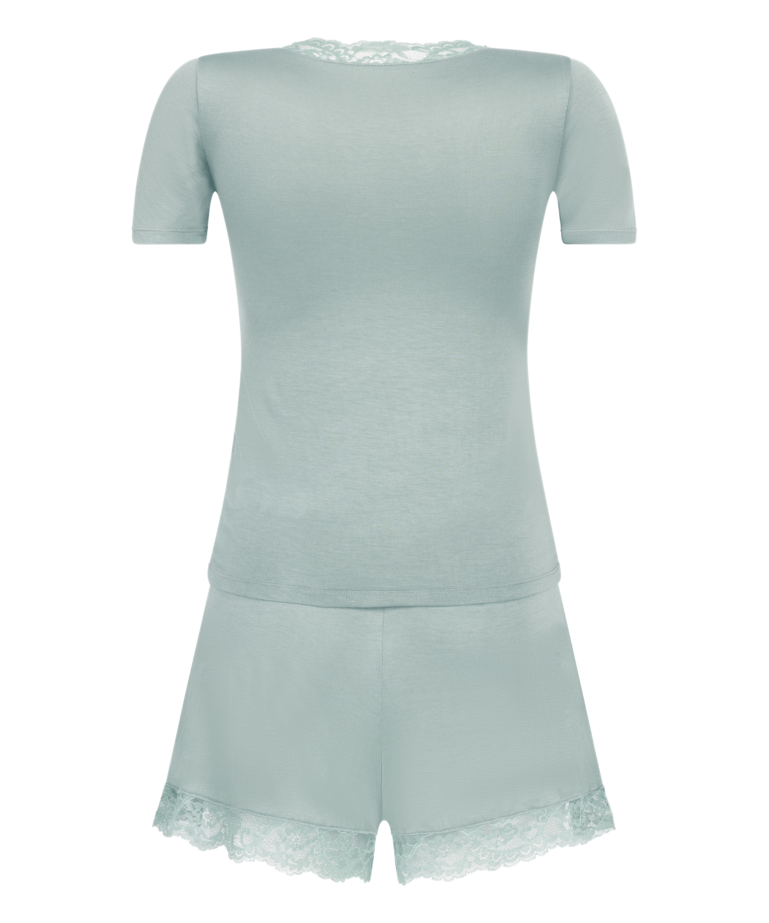 Pyjamasset i jersey, Gr&ouml;n, main