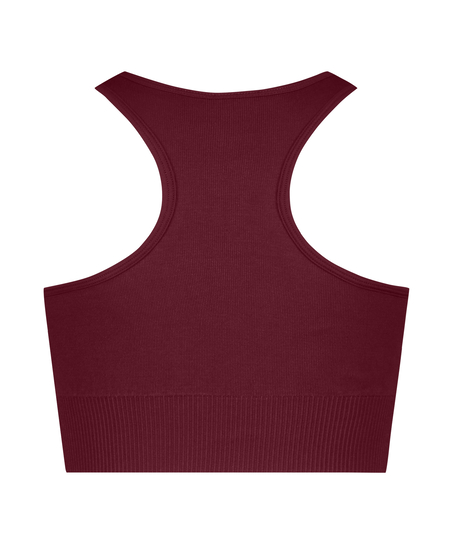 HKMX sömlös sport-bh, Röd