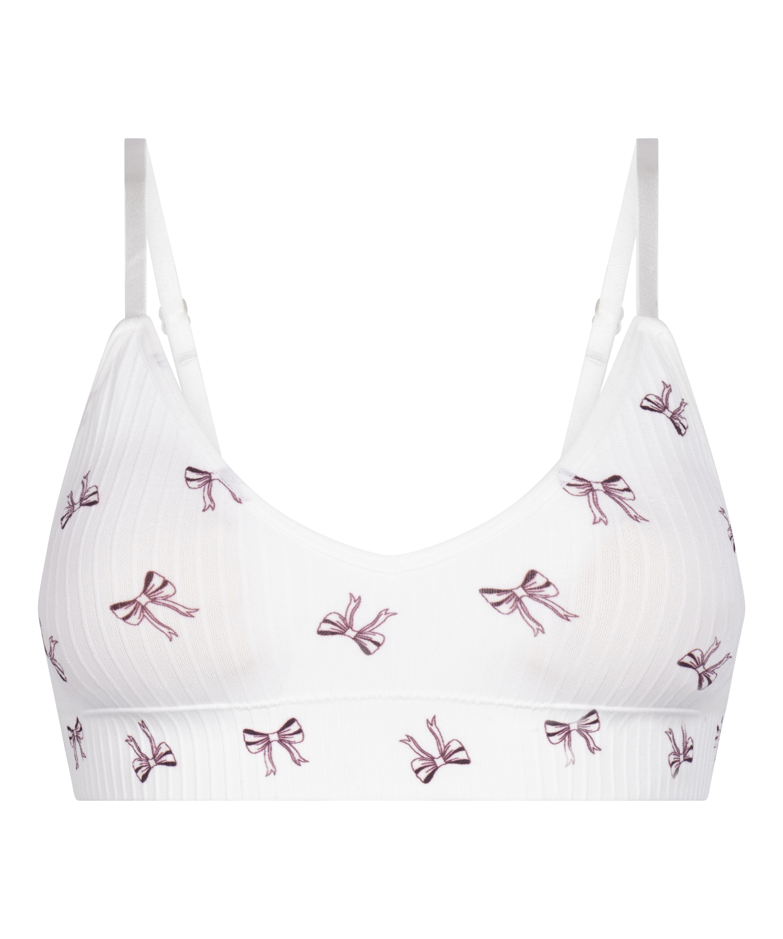Bralette Dianne, Vit, main