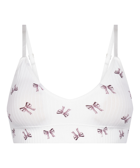 Bralette Dianne, Vit