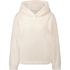 Mysig hoodie i fleece, Vit