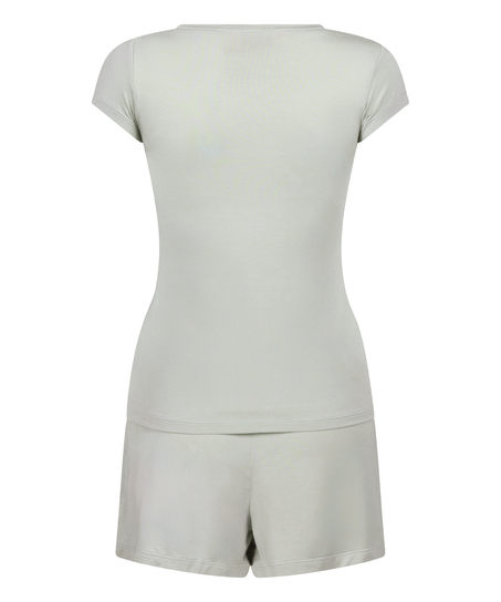 Pyjamasset i jersey, Grå