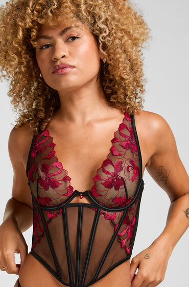 Hunkemöller Bustier Dahlia Svart — produktbild