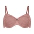 Formpressad bygel-bh Marine, Rosa