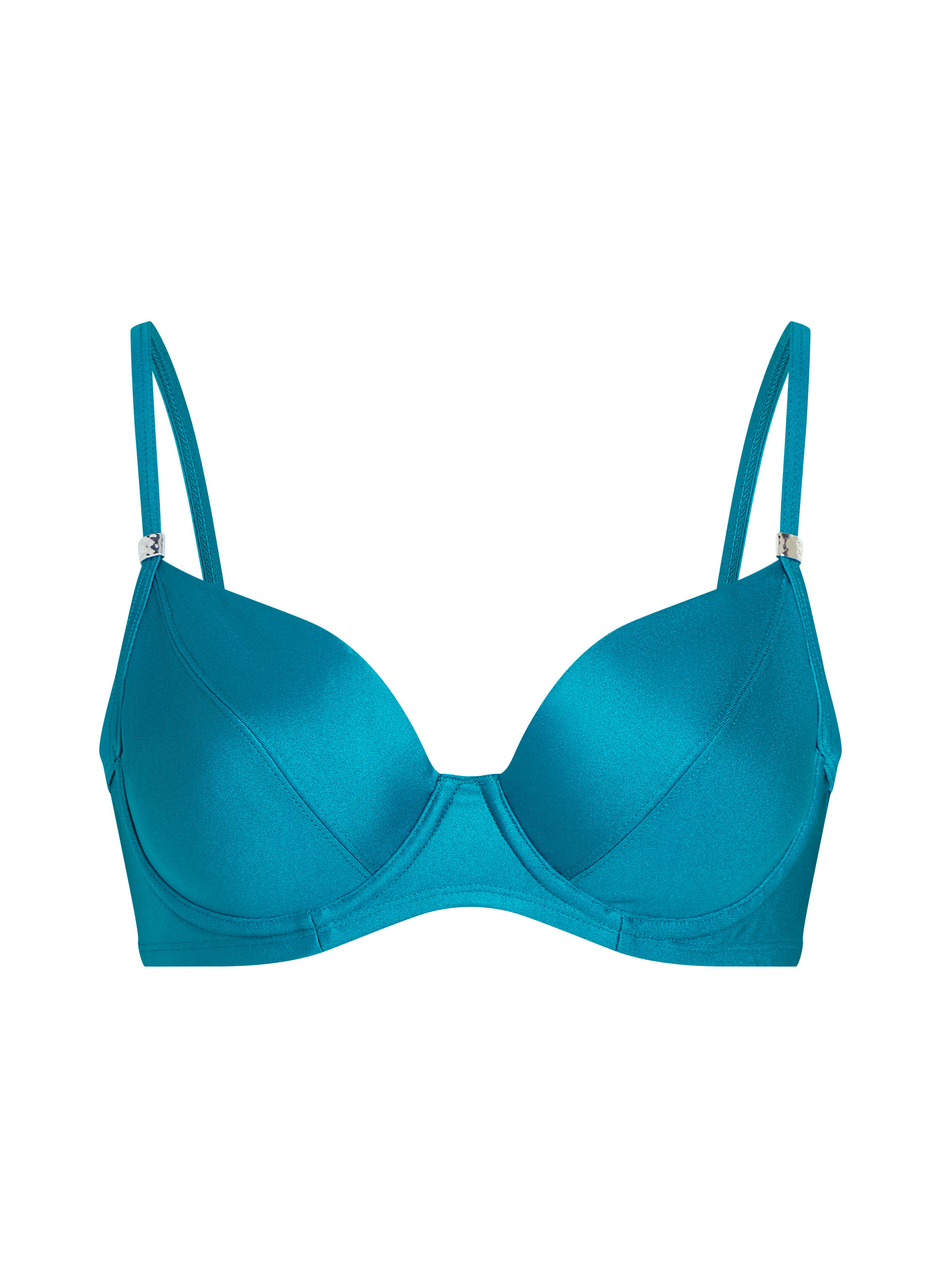 Icke-vadderad bikiniöverdel med bygel Aqua
