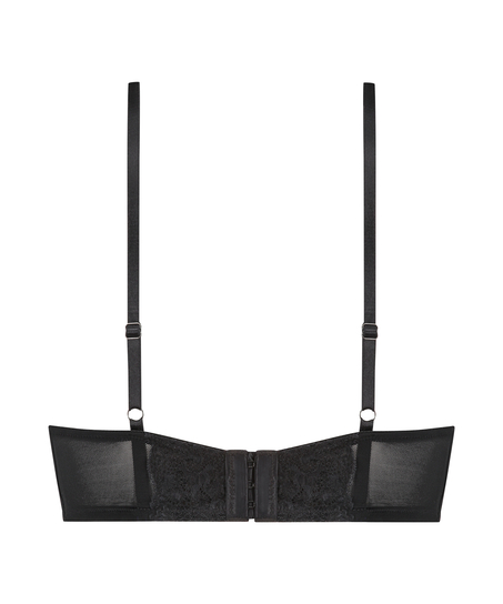 Formpressad push-up bygel-bh Gigi, Svart