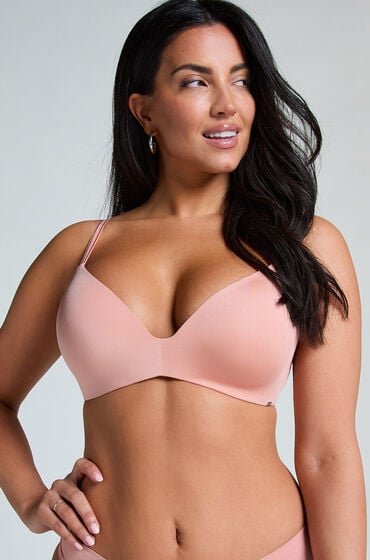 Hunkemöller Formpressad bh utan bygel Mona Rosa