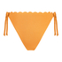 Cheeky Tanga Bikiniunderdel Scallop Lurex, Orange