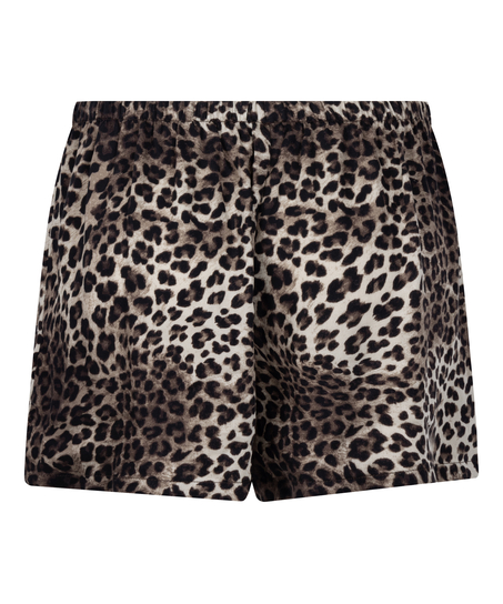 Satin-shorts, Svart