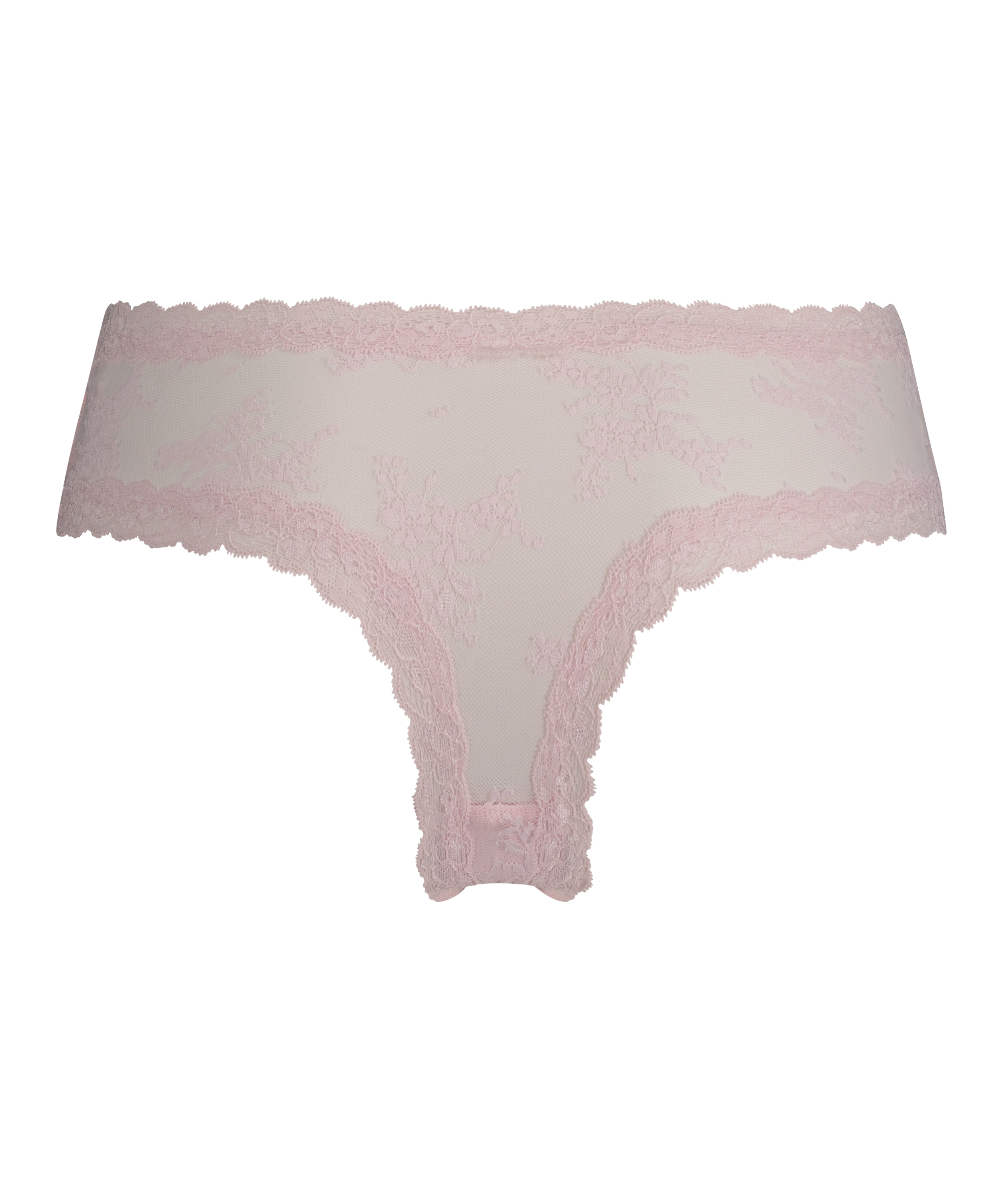 Brazilian-trosa V-shape Floral Mesh, Rosa, main