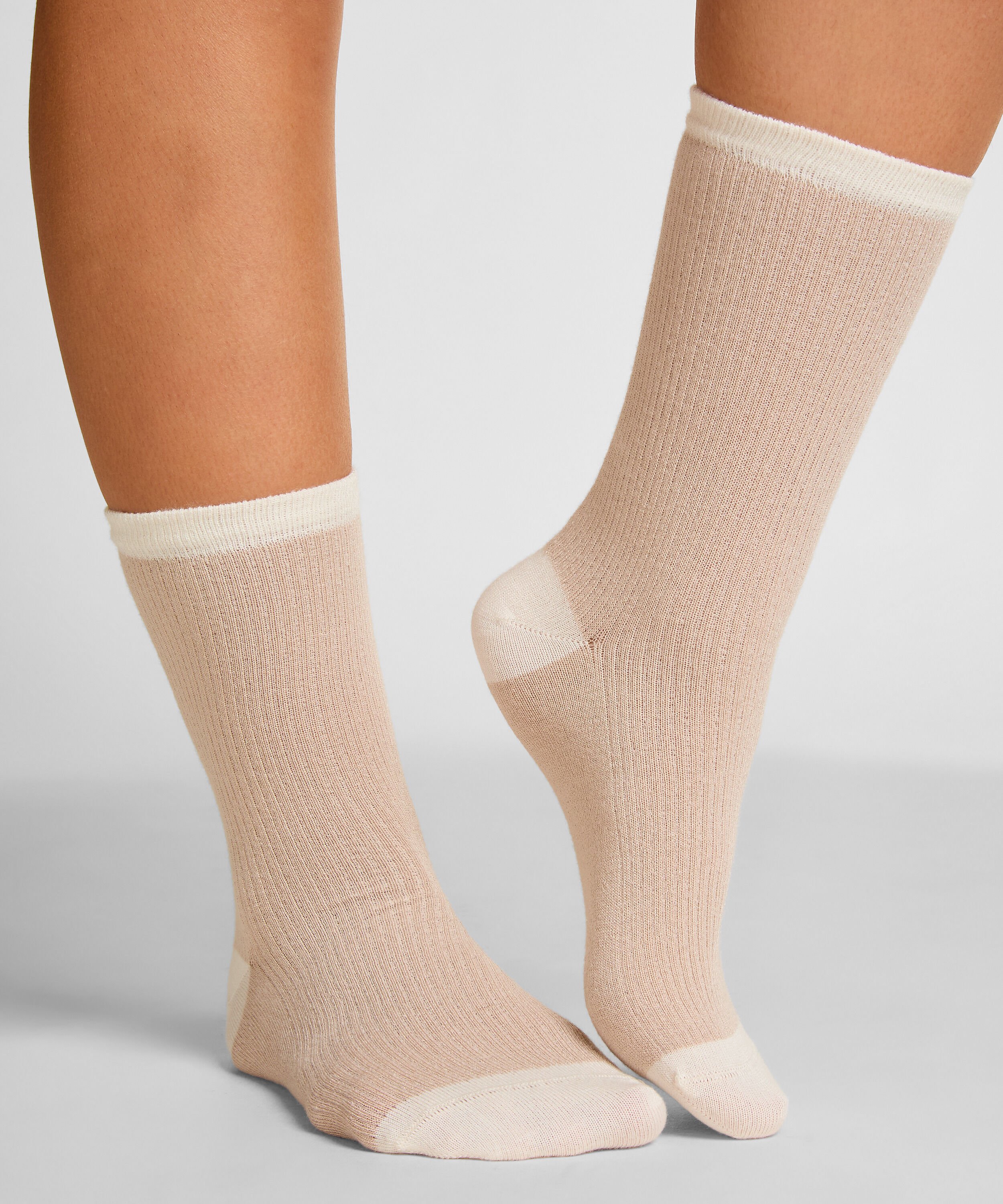 Sockar i modal, Beige