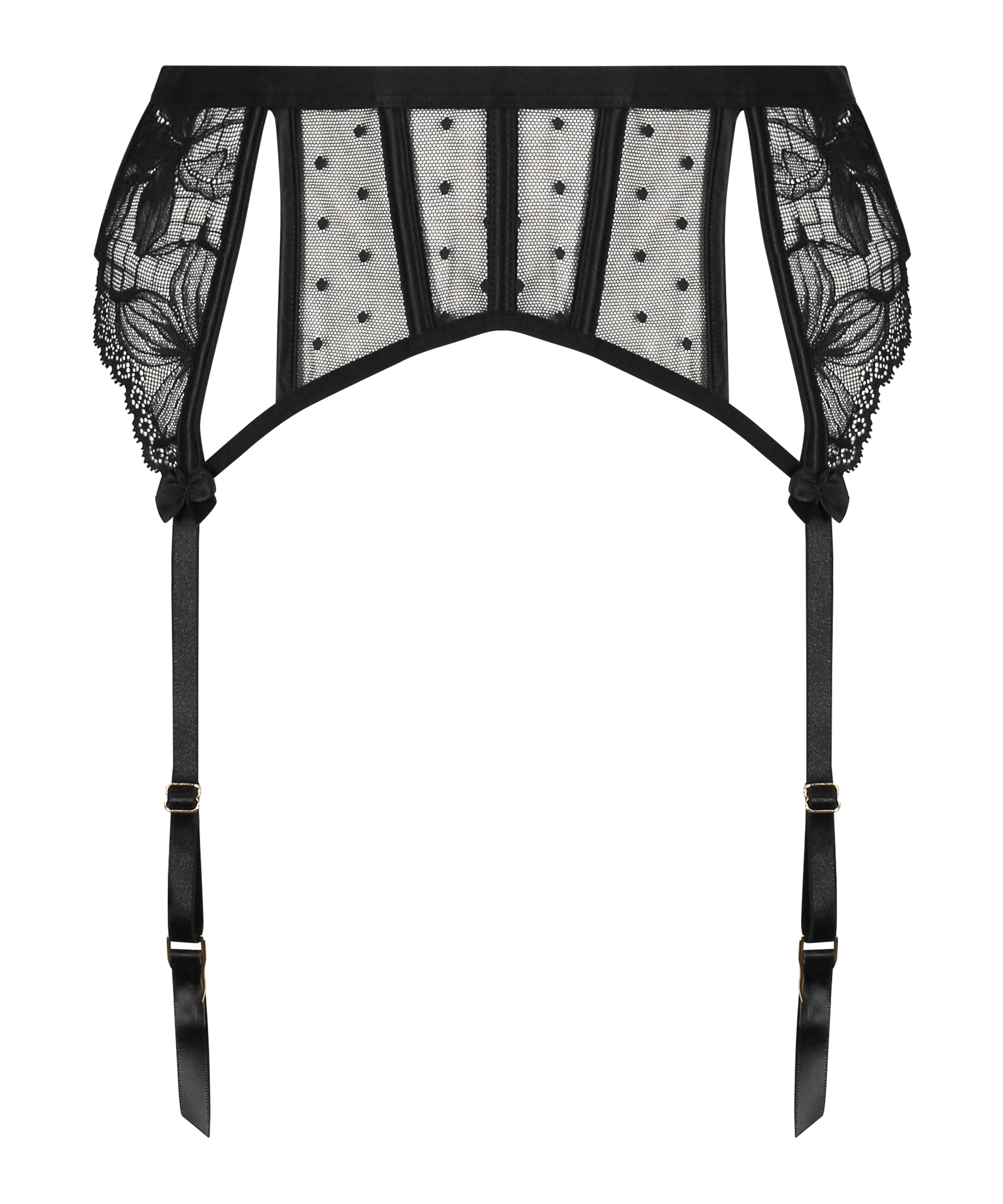 Strumpebandshållare Lulu, Svart, main