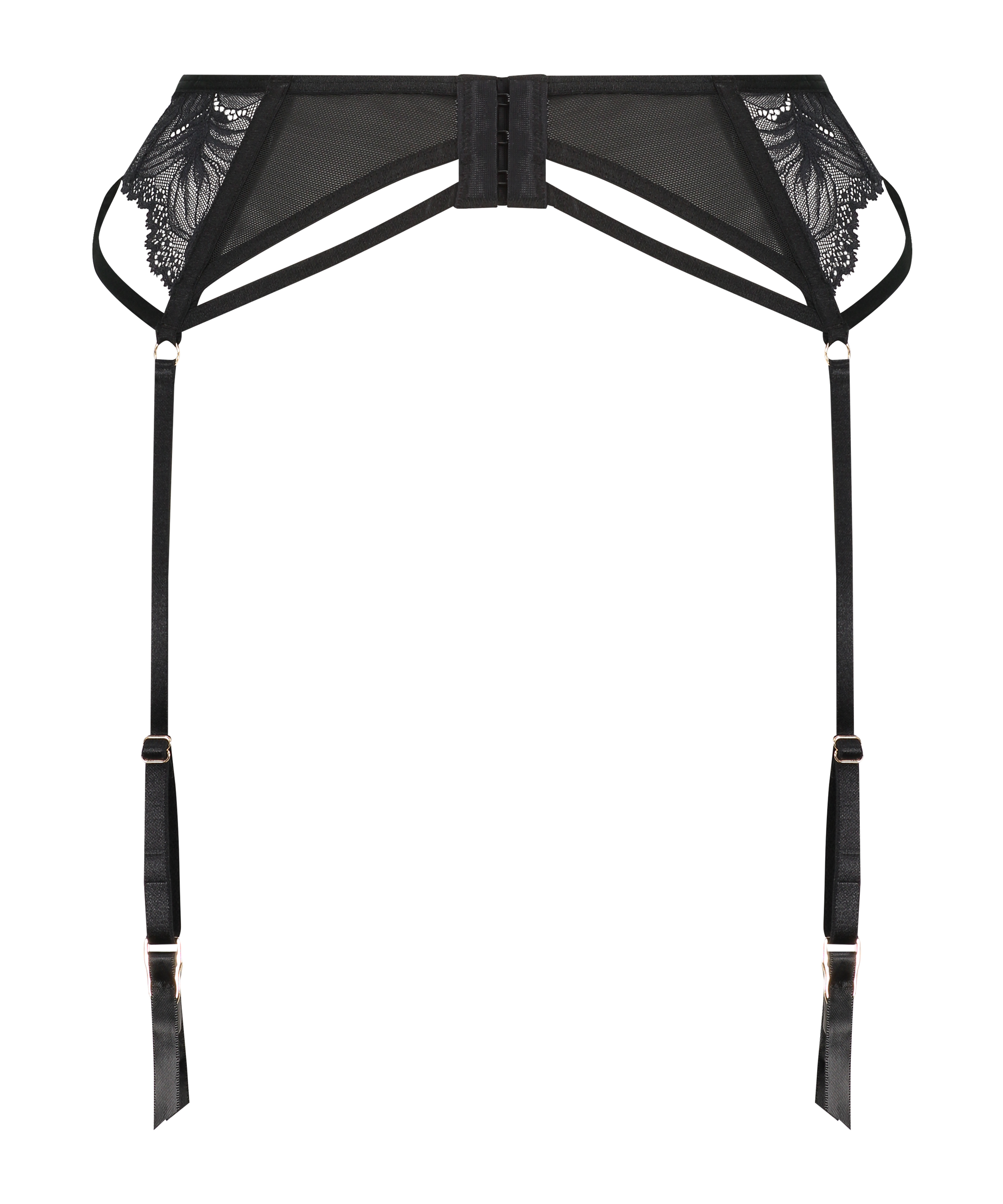 Strumpeband Chayna, Svart, main