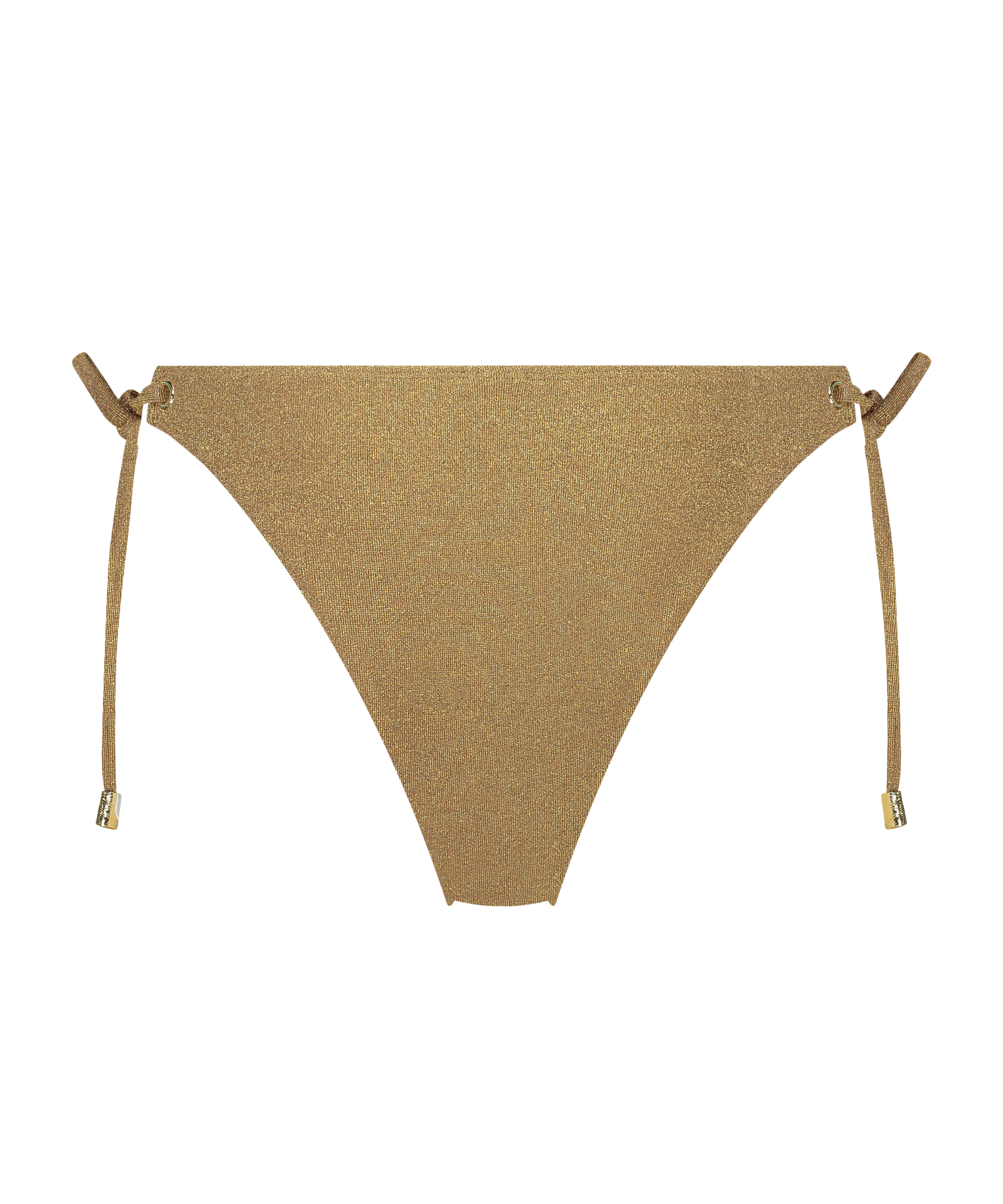 Cheeky Tanga Bikiniunderdel Goldie Shimmer, Gul, main