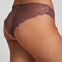 Brazilian-trosa Invisible Lace Back, Brun