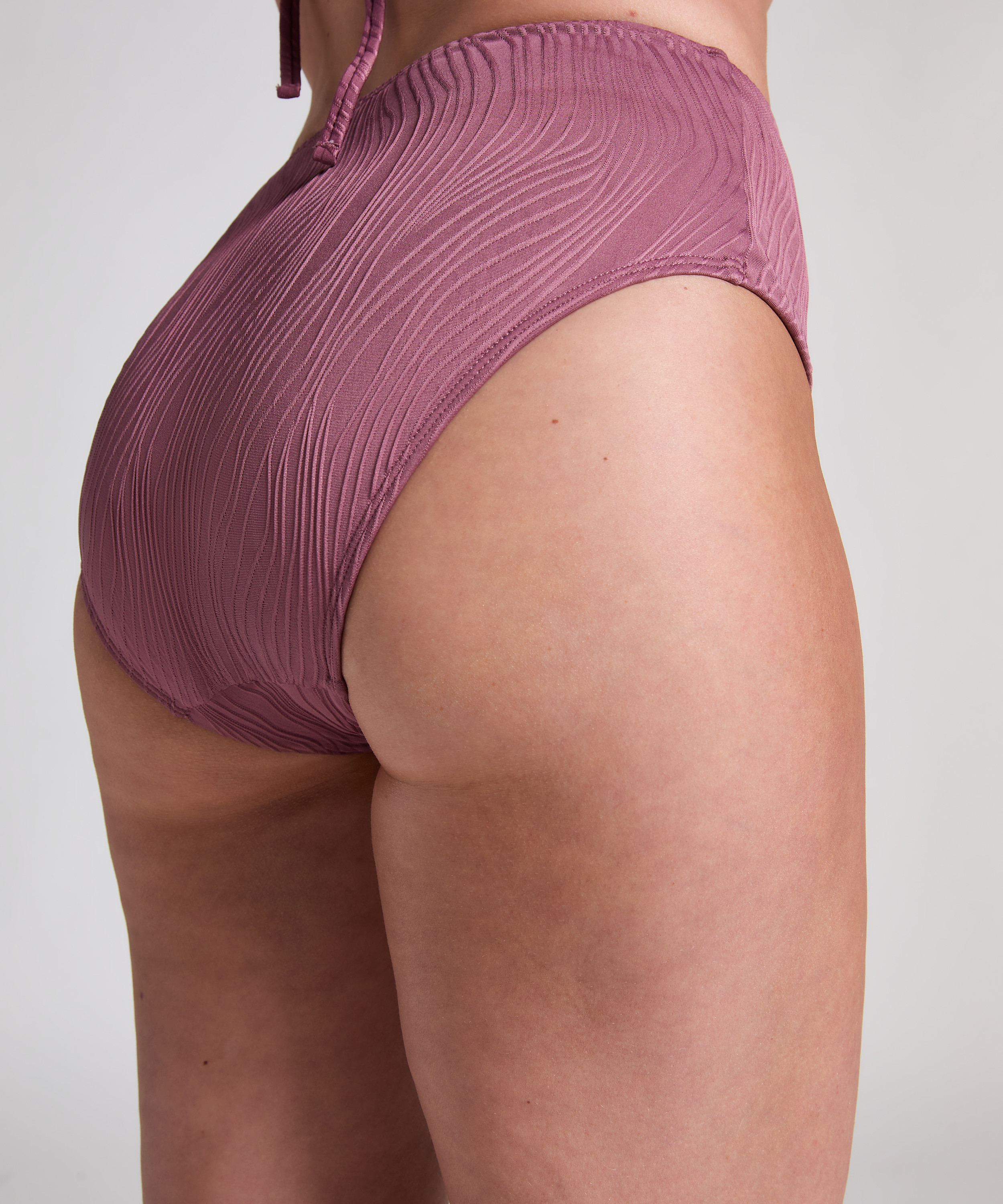 Bikininederdel Rio med h&ouml;g midja, Lila, main