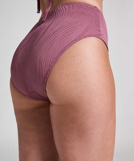Bikininederdel Rio med h&ouml;g midja, Lila