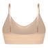 Dide triangel-bralette, Beige