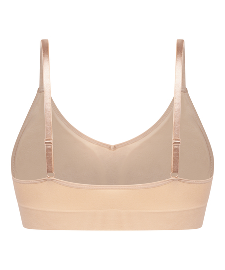 Dide triangel-bralette, Beige