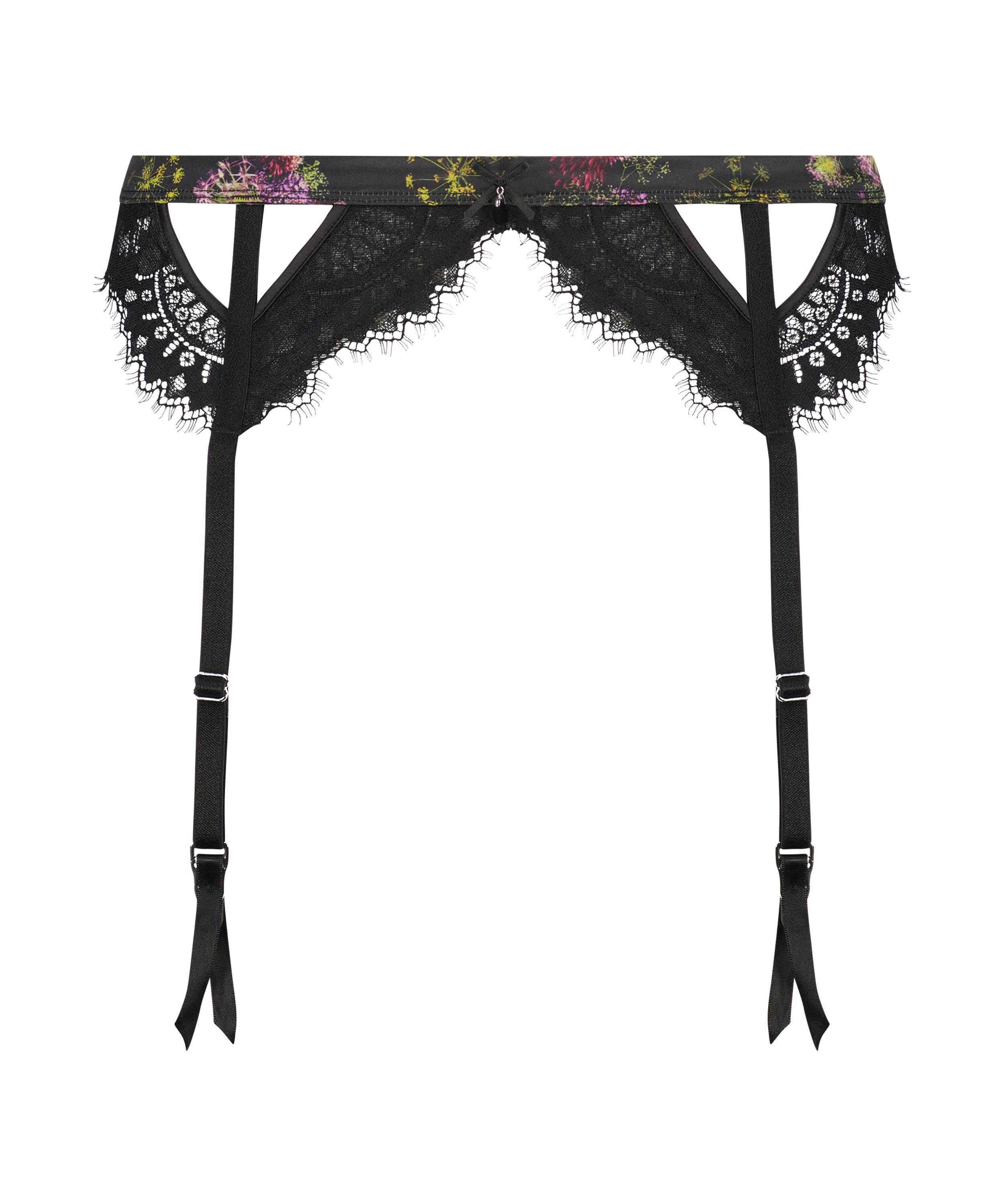 Strumpeband Amelie, Svart, main