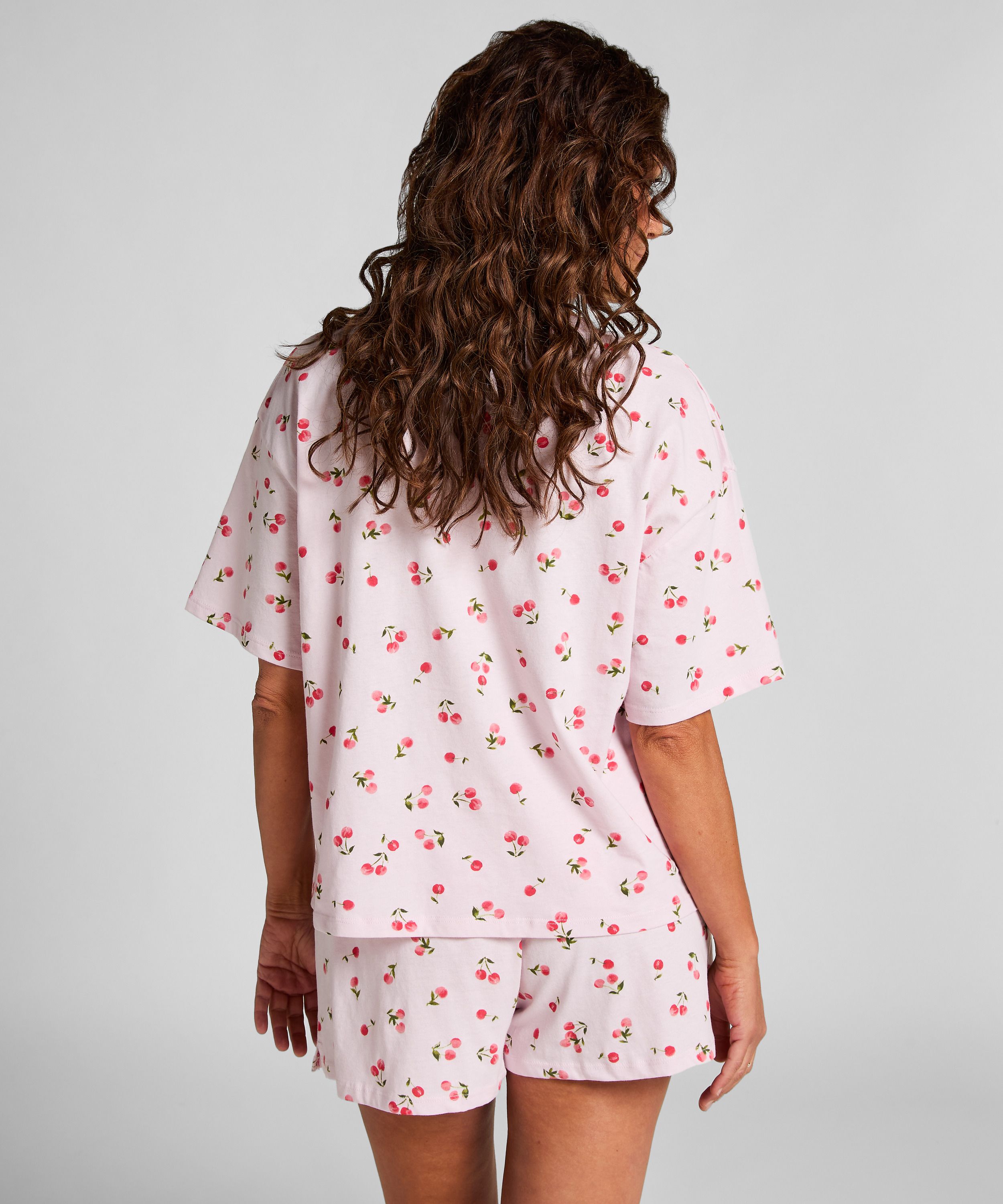 Pyjamasset Bomull, Lila, main