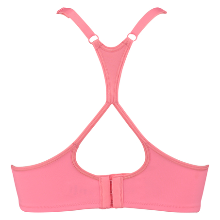 The Game sports bra Level 1, Rosa