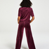 Tall Pyjamasbyxor i velour, Lila