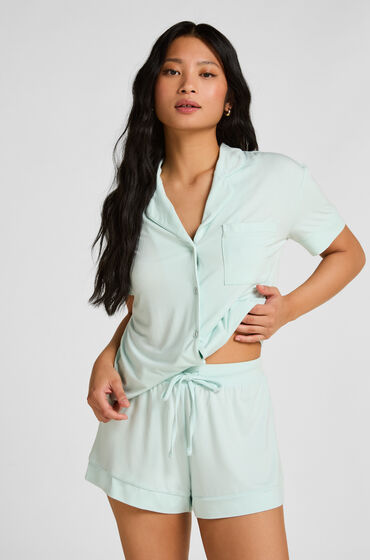 Hunkemöller Shorts i jersey Essential Blå