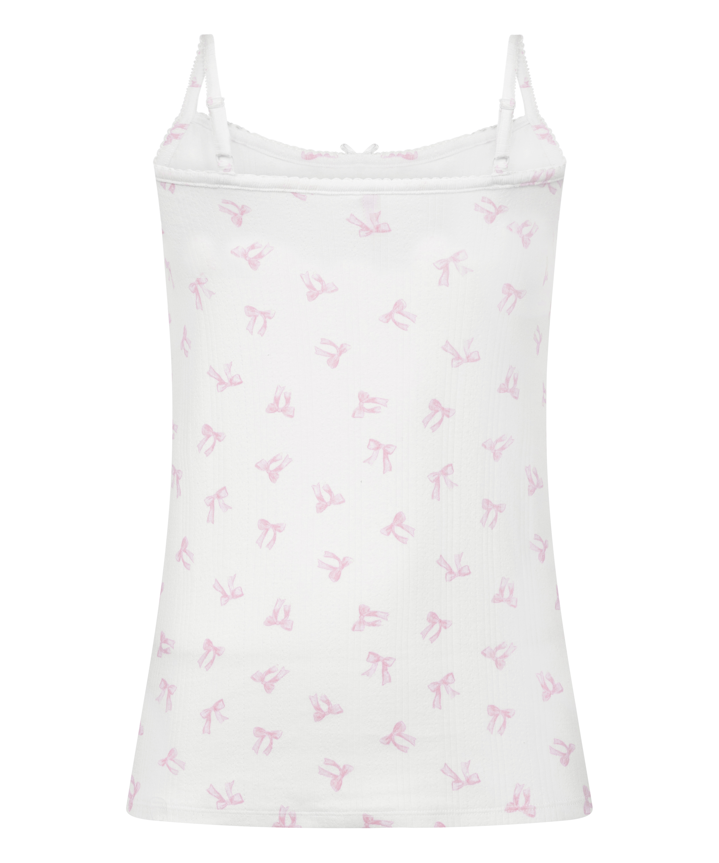 Cami Pointelle, Vit, main