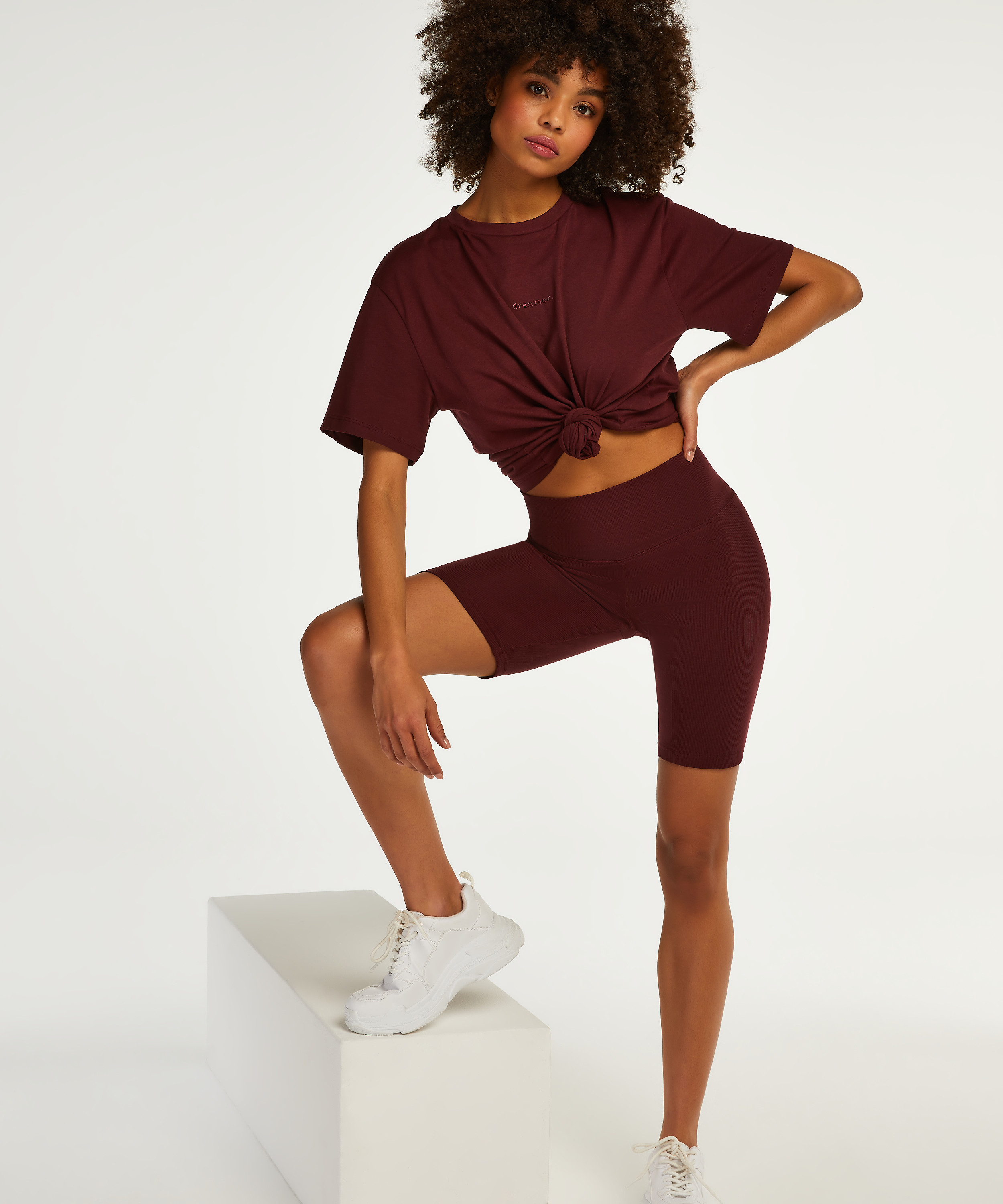 Biker  kort pyjamas-set, R&ouml;d, main