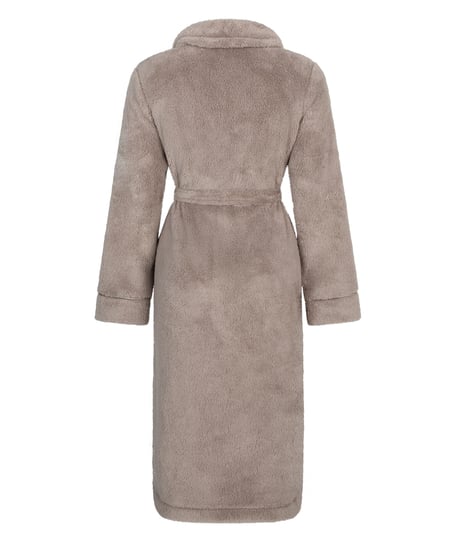 Morgonrock Fleece, Beige